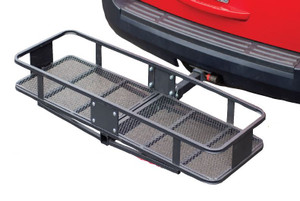 Heavy Duty Trailer Hitch Cargo Carrier | 500lb Capacity | 60x20x6 | Steel Mesh Folding | Fits 2 Inch Receiver Heavy Duty Trailer Hitch Cargo Carrier | 500lb Capacity | 60x20x6 | Steel Mesh Folding | Fits 2 Inch Receiver