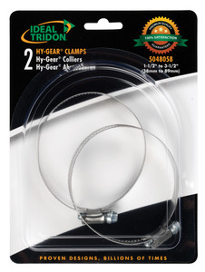Premium Stainless Steel Hose Clamp Set | Ideal Division Worm Gear Clamp | 2-1/2" to 3-1/2" Range Premium Stainless Steel Hose Clamp Set | Ideal Division Worm Gear Clamp | 2-1/2" to 3-1/2" Range