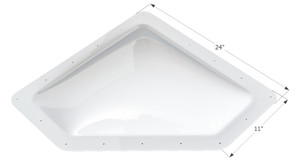 Durable 4 Inch Bubble Type Skylight Dome | Easy Install | North American Made Durable 4 Inch Bubble Type Skylight Dome | Easy Install | North American Made