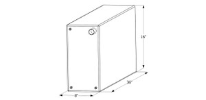 Durable 20 Gallon Roto-Molded Fresh Water Tank | Made In USA | Easy Install Durable 20 Gallon Roto-Molded Fresh Water Tank | Made In USA | Easy Install