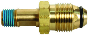 Durable Brass 1/4'' Male Thread x Male POL Adapter | Precision Designed for Easy Install