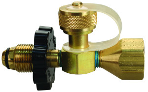 Durable Propane Tee Adapter | Male POL x Female POL x 1 Inch-20 MNPT Outlet | Attach Grills & Lanterns Easily Durable Propane Tee Adapter | Male POL x Female POL x 1 Inch-20 MNPT Outlet | Attach Grills & Lanterns Easily
