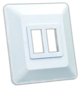 Upgrade Your RV Switch Plate with JR Products Multi Purpose Faceplate | White Single Switch | Durable Material Upgrade Your RV Switch Plate with JR Products Multi Purpose Faceplate | White Single Switch | Durable Material