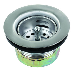 Upgrade Your Sink Strainer | Chrome Plated Die Cast Steel | Fits Up to 2 Inch Drain | Easy Install