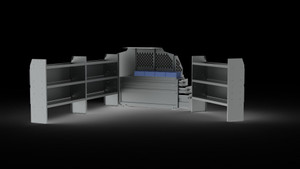 Holman Van Storage System Kit 46TLL EZ Base Package