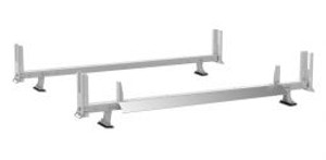 Heavy Duty 2-Piece Ladder Rack Set | White, Aluminum | Ford Transit Connect 2010-2021 Heavy Duty 2-Piece Ladder Rack Set | White, Aluminum | Ford Transit Connect 2010-2021
