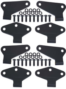 Upgrade Your Jeep Wrangler JK | Stainless Steel Door Hinge Set | Durable Black Finish