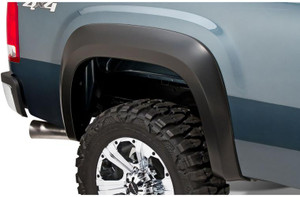 Upgrade Your GMC Sierra 1500, 2500 HD, 3500 HD with Bushwacker Fender Flares | Matte Black Extend-A-Fender for Aggressive Look! Upgrade Your GMC Sierra 1500, 2500 HD, 3500 HD with Bushwacker Fender Flares | Matte Black Extend-A-Fender for Aggressive Look!