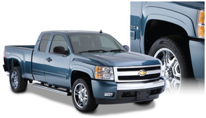 Enhance Your 2007-2013 Silverado 1500 | Bushwacker Fender Flares: OE Style, Matte Black, Dura-Flex ABS, Easy Install