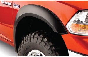 Enhance Your Ram's Look with Bushwacker Fender Flares | Matte Black Finish, Dura-Flex ABS, Set of 4