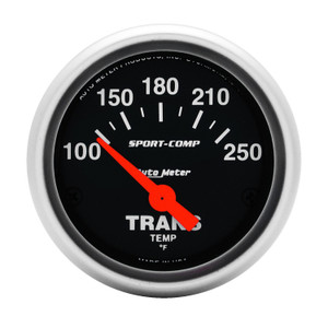 Boost Performance with AutoMeter Sport-Comp Gauge Auto Trans Temperature | Measure 100-250°F Range Accurately