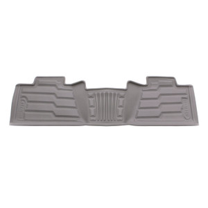 Ultimate Protection for GMC Canyon & Chevy Colorado, Molded Fit Catch-It Floor Liner | Raised Blocks, Drip Channels, Grey Vinyl Ultimate Protection for GMC Canyon & Chevy Colorado, Molded Fit Catch-It Floor Liner | Raised Blocks, Drip Channels, Grey Vinyl