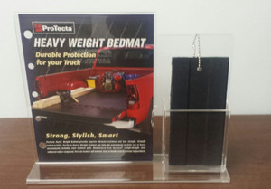 Protecta by Koneta Heavy Weight Bed Mat Display | Includes Sample Bedmat And Brochure