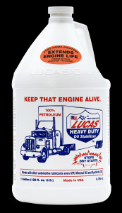 Lucas Oil Heavy Duty Oil Additive | For Synthetic Oil | Eliminates Dry Starts & Reduces Friction | 1 Gallon Jug