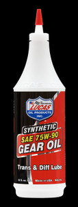Lucas Oil 75W-90 Synthetic Gear Oil | High Performance, Heavy-Duty | 1 Quart Bottle Lucas Oil 75W-90 Synthetic Gear Oil | High Performance, Heavy-Duty | 1 Quart Bottle