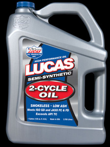 Lucas Oil 1 Gallon | Semi-Synthetic Racing Oil | Prevents Carbon Deposits