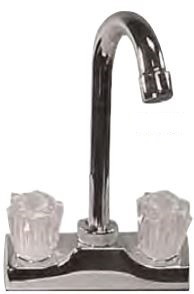 LaSalle Bristol Kitchen Faucet | 4" Bar Model w/ 8" Gooseneck Spout | Made in USA