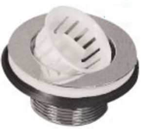 LaSalle Bristol RV Sink Strainer Basket | Twist Top Design | High Quality Chrome Finish