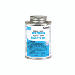 USA-Made Pipe Cement | For ABS Pipes | 8oz | Easy Install USA-Made Pipe Cement | For ABS Pipes | 8oz | Easy Install