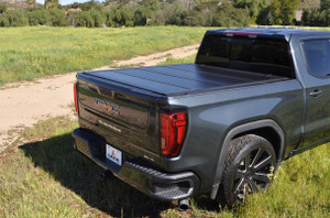 LEER HF650M Hard Folding Tonneau Cover | CYNC Latching System | Black Matte Fiberglass | Lockable LEER HF650M Hard Folding Tonneau Cover | CYNC Latching System | Black Matte Fiberglass | Lockable