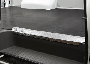 Ultimate Protection Diamond Plate Door Sill Protectors | GMC Savana, Chevrolet Express | Aluminum | High-Grade, High Grip, Custom Cut