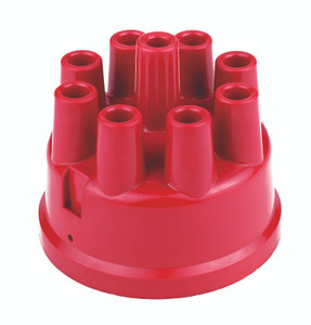 Maximum Performance Distributor Cap | Red | Fits Mallory 25-60 Series | High-Impact Plastic
