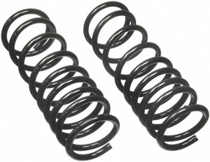 Moog Chassis Coil Spring CC635 OE Replacement; Set of 2; Variable Rate Springs