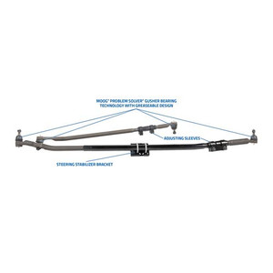 Enhance Steering Stability | Moog Chassis Tie Rod Assembly, Fits Dodge Ram 3500,Ram 2500, OE Replacement