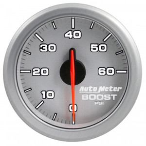 AirDrive Boost Gauge | 2-1/16 Inch Electric Analog | White/Silver Face Red Needle | Plug & Play Wireless Setup |Configurable Colors & Warnings | OBDII Port Compatible AirDrive Boost Gauge | 2-1/16 Inch Electric Analog | White/Silver Face Red Needle | Plug & Play Wireless Setup |Configurable Colors & Warnings | OBDII Port Compatible