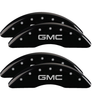 Upgrade Your GMC Sierra 2500 HD | MGP Caliper Covers | Set of 4 Silver Logo | Aerospace Grade Aluminum Upgrade Your GMC Sierra 2500 HD | MGP Caliper Covers | Set of 4 Silver Logo | Aerospace Grade Aluminum