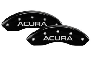 Enhance Your Acura NSX's Appearance | MGP Caliper Cover Set of 4 | Black Aluminum with Acura Logo