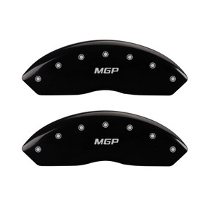 Enhance Your Jeep Wrangler TJ with MGP Caliper Covers | Set of 4 Black Aluminum Covers