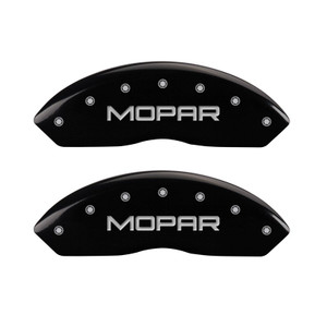 Enhance Your Jeep's Style | MGP Black Caliper Cover Set, Wrangler TJ 2006 Enhance Your Jeep's Style | MGP Black Caliper Cover Set, Wrangler TJ 2006