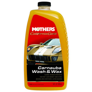 Mothers California Gold Car Wash And Wax | Carnauba Wax Formula for Ultimate Shine | 64oz Bottle Mothers California Gold Car Wash And Wax | Carnauba Wax Formula for Ultimate Shine | 64oz Bottle