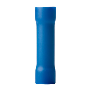 Marine Grade 6 Gauge Wire Terminals | Easy to Crimp Vinyl Insulation | Single Butt Connector Marine Grade 6 Gauge Wire Terminals | Easy to Crimp Vinyl Insulation | Single Butt Connector