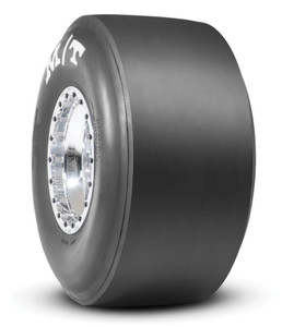 Mickey Thompson ET Drag | P35.0 x 15.0-16 Drag Racing Tire - Nylon Bias Ply - L6 Compound - High Horsepower - Non-Directional Tread - Painted White Letter