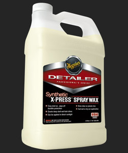Meguiars Synthetic X-Press Car Wax | 1 Gallon Can | Deep Dark Wet-Look Shine Meguiars Synthetic X-Press Car Wax | 1 Gallon Can | Deep Dark Wet-Look Shine
