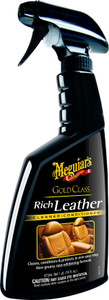 Meguiars Gold Class Leather Conditioner | Guards Against Sun Rays, Protects, Cleans & Conditions - 16oz