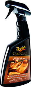 Meguiars Gold Class Leather Conditioner | Clean, Condition & Protect with Aloe Vera | UV Guard 16oz Spray