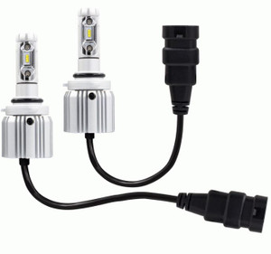 Upgrade your vehicle's lighting with Heise 9006 LED Bulbs | 6000 Lumens | 6500K Color | IP67 Rated