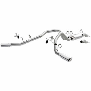 Ford F-150 2015-2023 | Magnaflow Street Series Cat Back Exhaust System Kit | Deep Tone, Aggressive Sound | Stainless Steel, Dual Exit, Polished Tips