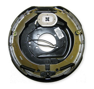 High Performance Lippert Trailer Brake Assembly | Left Position | 10 Inch Diameter | Electric Drum Brakes