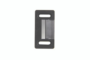 Black Screen Door Latch Striker Plate | Durable Replacement for Lippert Screen Doors Black Screen Door Latch Striker Plate | Durable Replacement for Lippert Screen Doors