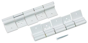 Enhance Your RV Entry Door with Lippert Components 5 Leaf Friction Hinge | White Finish | Easy Installation & Durable | Compatible with Lippert Entry Doors