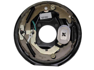 High Performance Left Electric Drum Brake for 3500lb Axle | Replaces Lippert Assembly | Easy Install