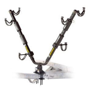Heavy Duty Bike Rack | Holds 2 Bikes Up to 80 lbs | Cradle System with Straps | Steel Build | Trailer Tongue Mount Heavy Duty Bike Rack | Holds 2 Bikes Up to 80 lbs | Cradle System with Straps | Steel Build | Trailer Tongue Mount