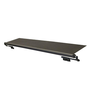 Lippert Components Solera Slide Topper | 192" x 48", Black Fabric, Fixed Pitch, Full Coverage, Automatic Operation