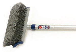 Adjust A Brush Car Wash Brush | 10 Inch Wide Brush Head | Aluminum Telescopic Handle | Hose Connection with Shut Off Valve Adjust A Brush Car Wash Brush | 10 Inch Wide Brush Head | Aluminum Telescopic Handle | Hose Connection with Shut Off Valve