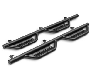 N-Fab RS Series Nerf Bar | Black 2 Inch | Dodge Ram 2500 3500 1500 | Rocker Panel Mount