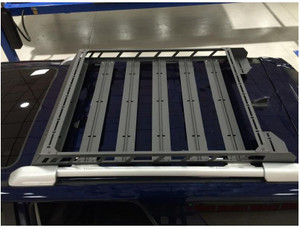 N-Fab MRF Series Roof Basket Fits Various 2010-2023 Toyota 4Runner | Black Textured, Mount Up To 36" Lights, Modular Design